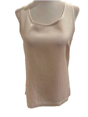 Vintage Tommy Bahama Hawaiian Tank Top Womens XS White 100% Silk